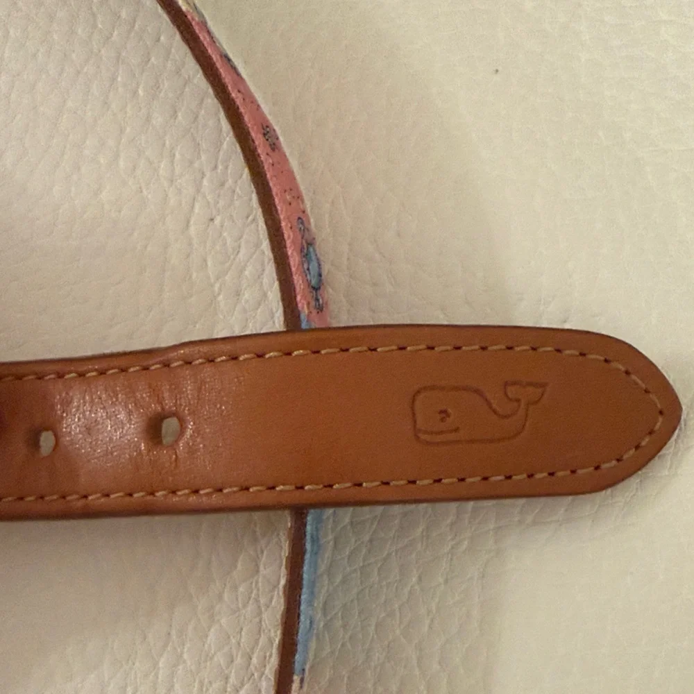 Vineyard Vines Pink and Blue Women's Belt